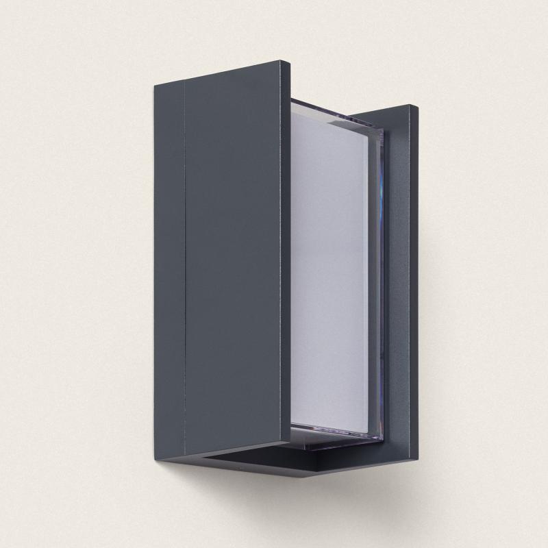 Applique murale extérieur LED à double diffuseur sélectionnable Lysandra 12 W en aluminium CCT Sélectionnable