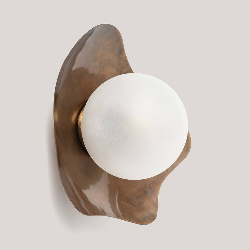 Applique Murale Métal et Verre Ishan I ILUZZIA