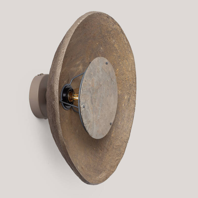 Applique Murale Papier Mâché ET Pierre Orfalu