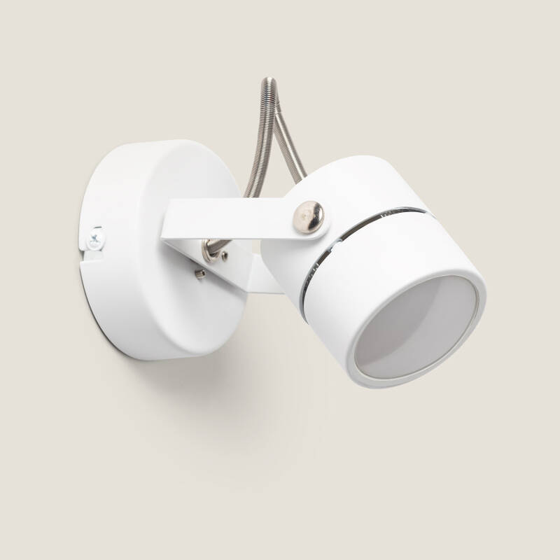 Spot Mural Blanc GU10 Flex Direct