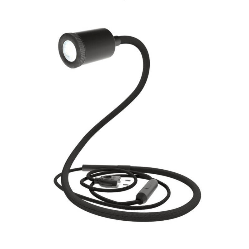 Lampe LED Articulée GU1d-one Creative-Cables ABSMFLVNRM04GUVNEUNRM04-L