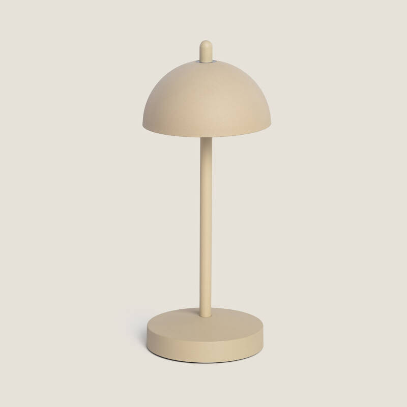 Lampe à Poser LED Portable Extérieure Métal avec Batterie Rechargeable Pirinoa