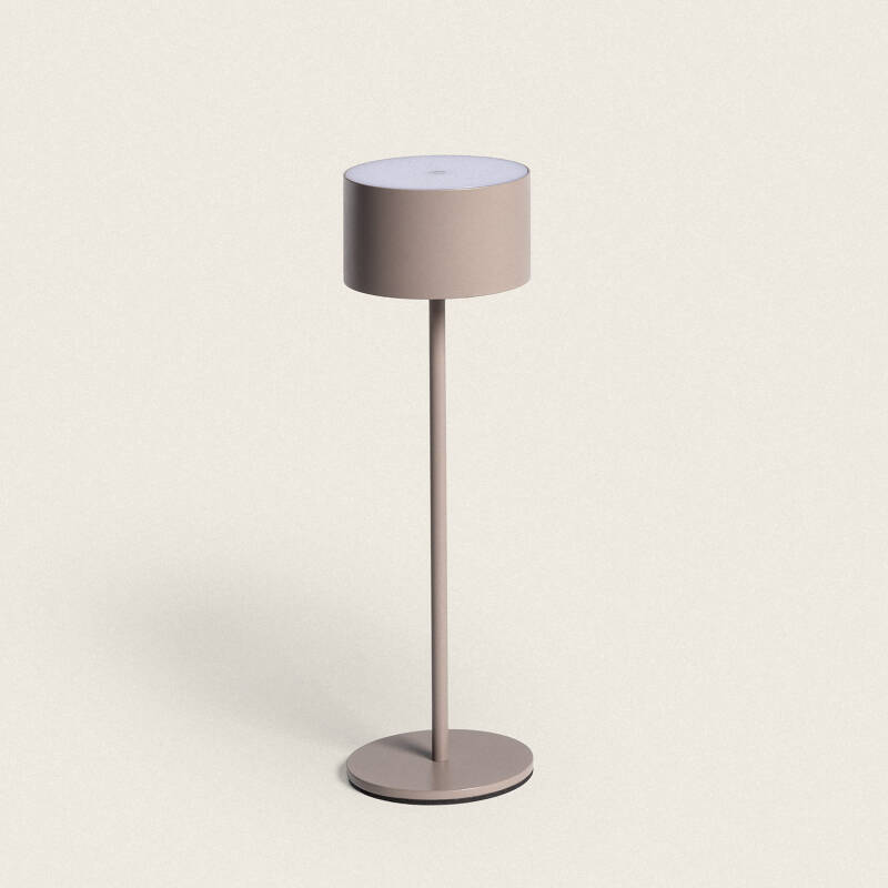 Lampe à Poser LED 2W Portable avec Batterie USB Rechargeable Mounka Round.