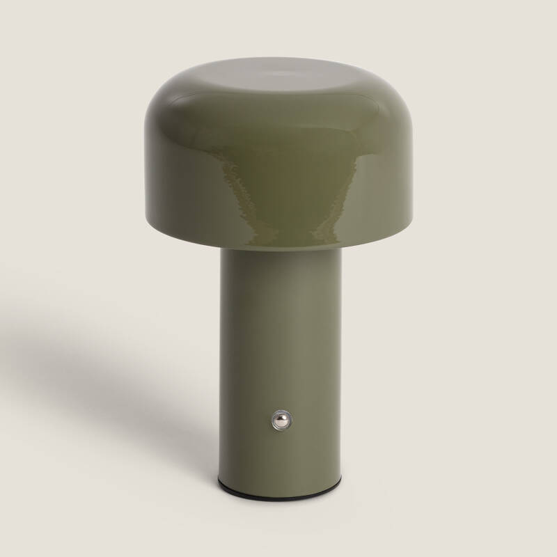 Lampe à Poser LED 2W Portable Métal avec Batterie USB Rechargeable Zaipi