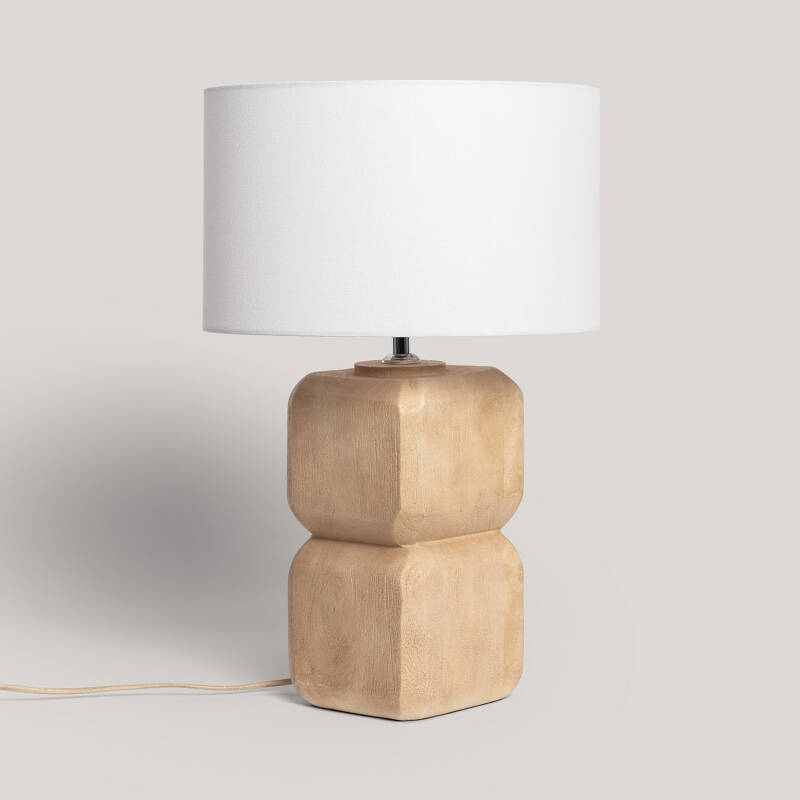 Lampe à Poser Bois Akesh I