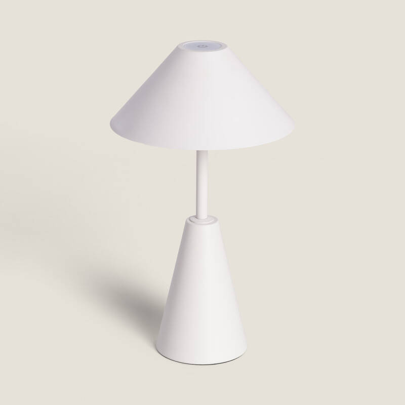 Lampe à Poser Métal LED 3W avec Batterie USB Rechargeable Chamle