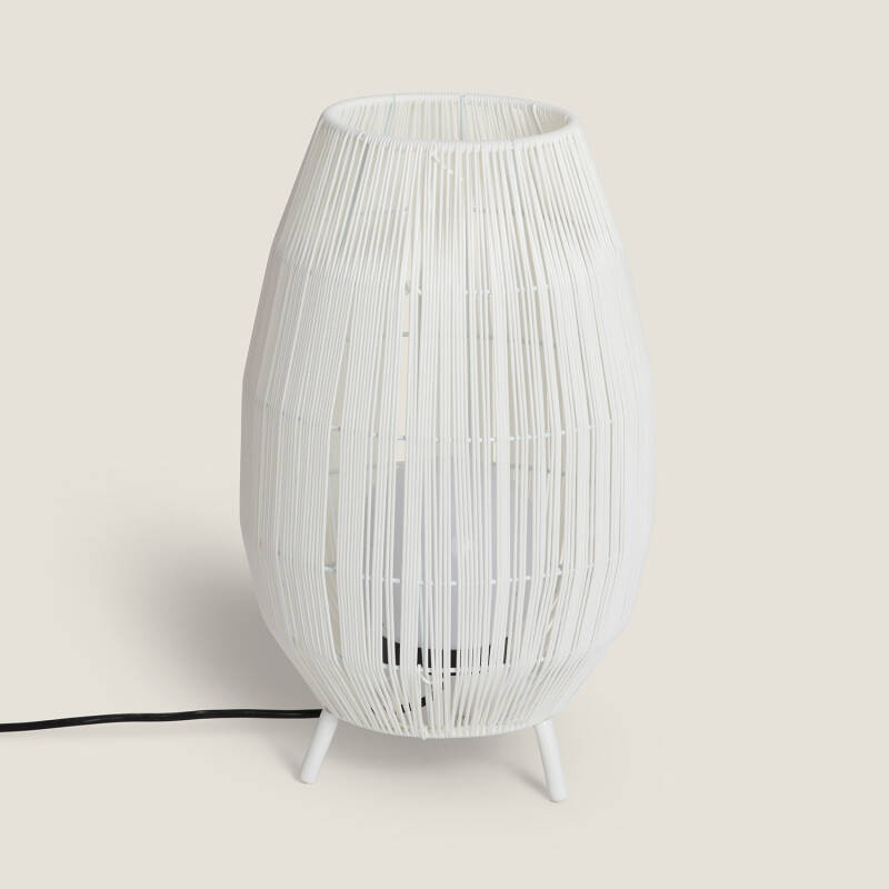 Lampe à Poser Rotin Extérieure Annecy