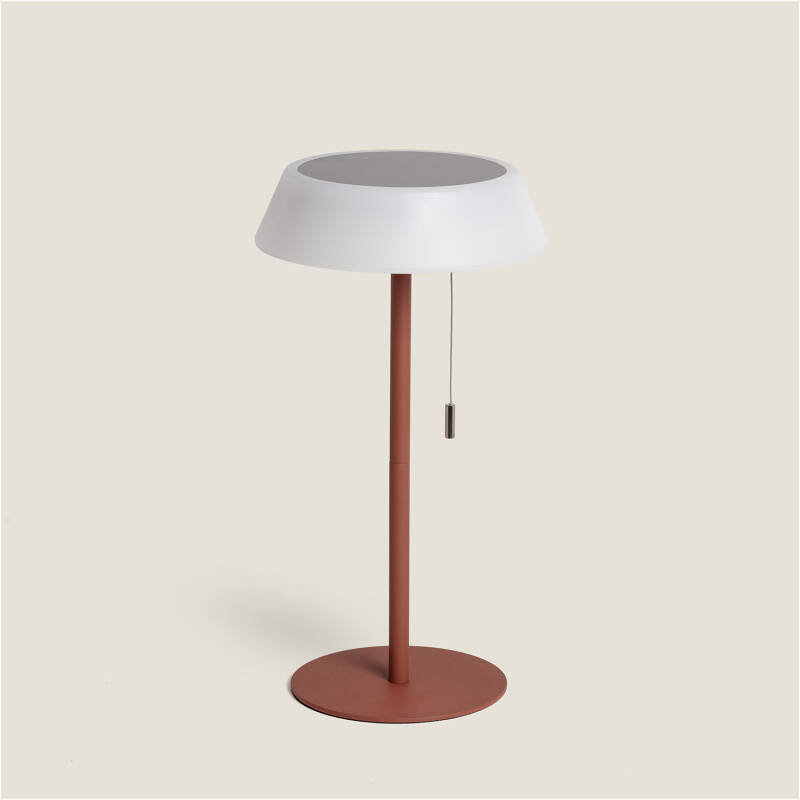 Lampe à Poser Solaire Extérieur LED 1.2W Métal Aldana