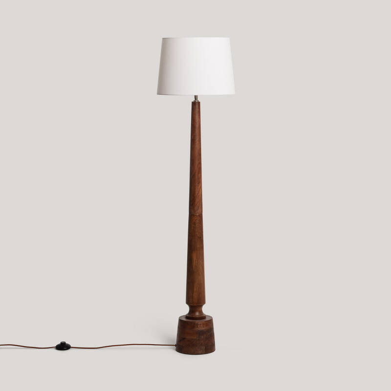 Lampadaire Bois Kehna ILUZZIA