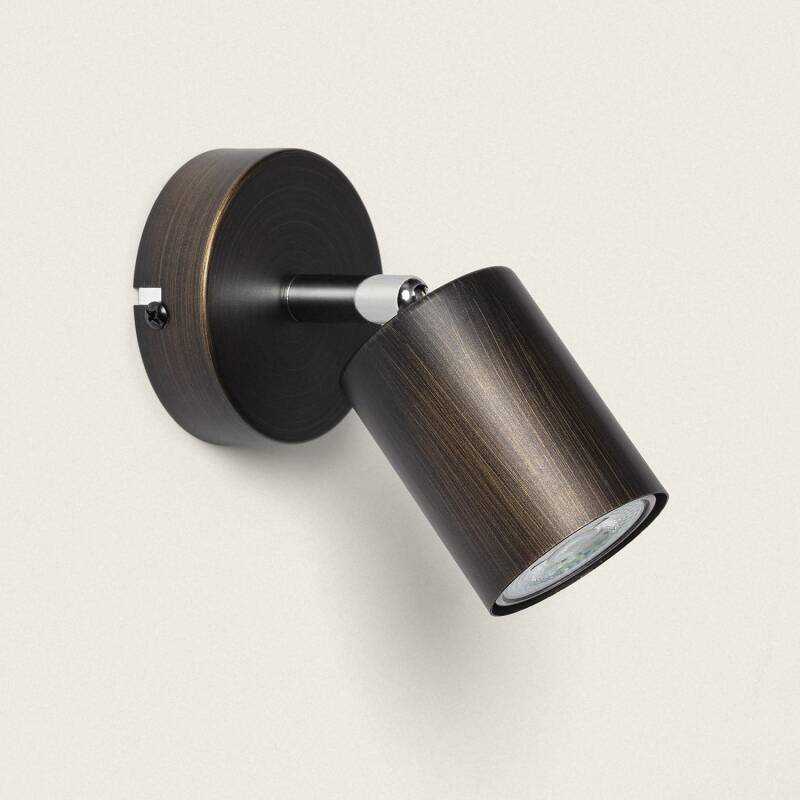 Plafonnier Rond Orientable Métal 1 Spot Whitstable