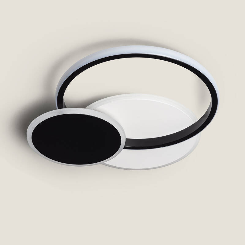 Plafonnier LED Métal 27W Mini Eklips Berno