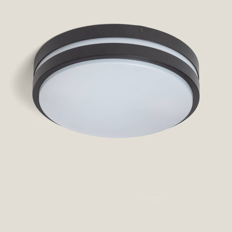 Plafonnier Rond Extérieur Aluminium Ø285 mm Kadam