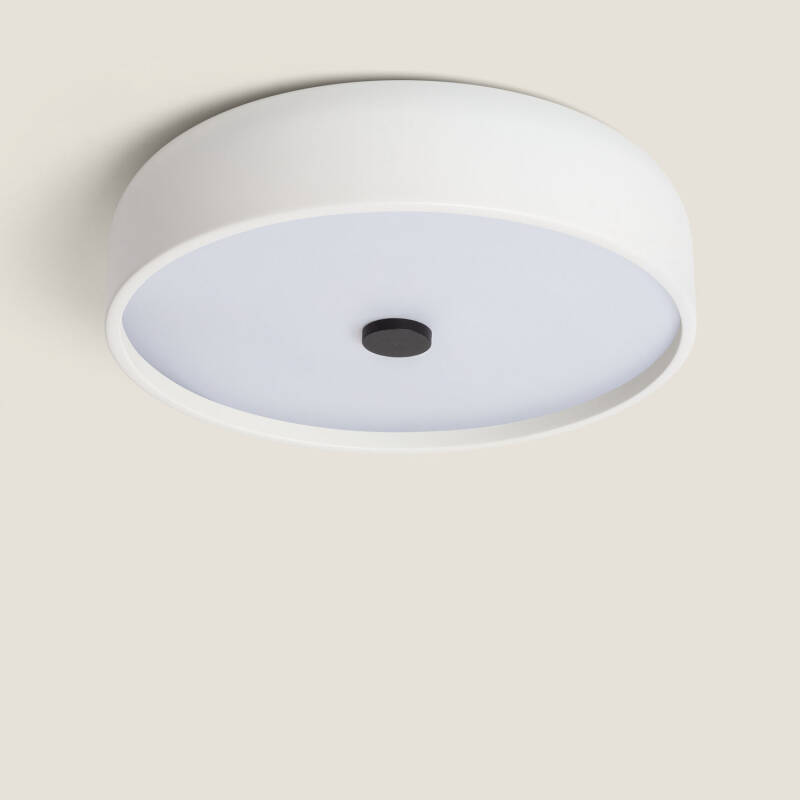 Plafonnier LED Rond Métal 24W CCT Sélectionnable Eyelight Ø350 mm